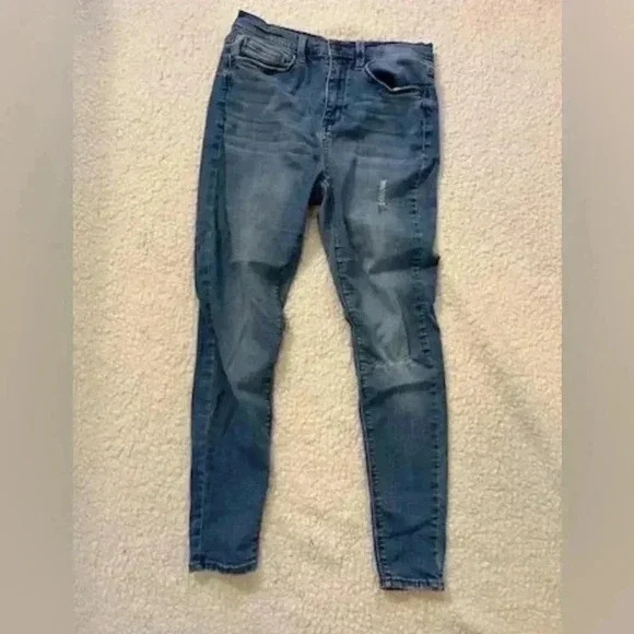 Mudd FLX stretch high rise jegging, sz 7 - Picture 2 of 6